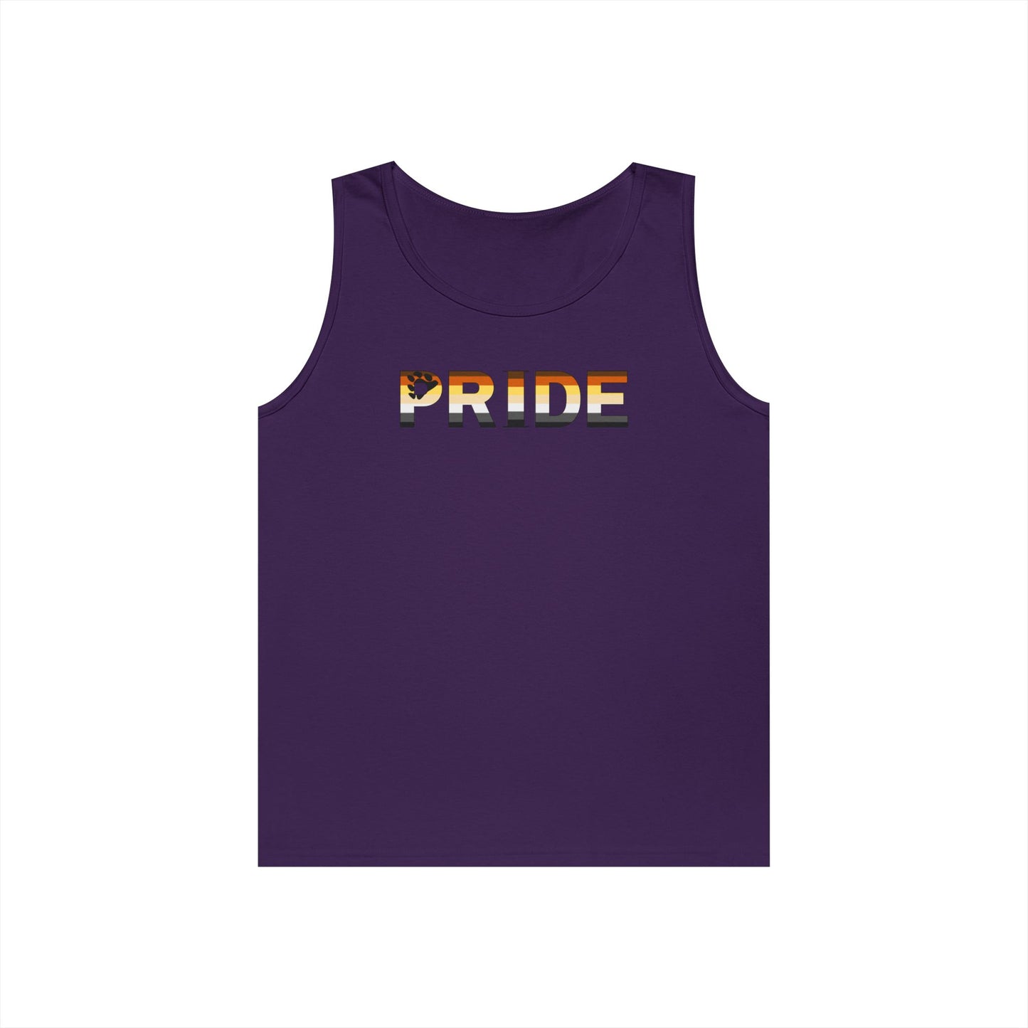 Bear PRIDE Unisex Heavy Cotton Tank Top