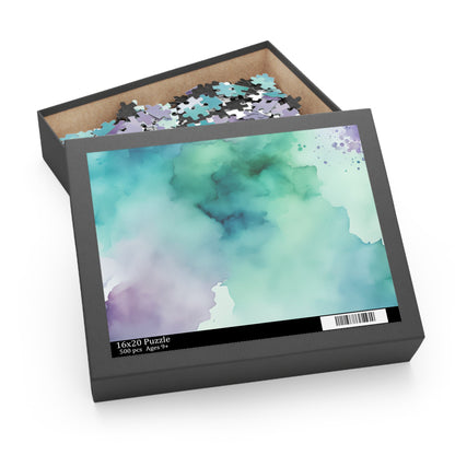 Watercolor Pool Puzzle (120, 252, 500-Piece)