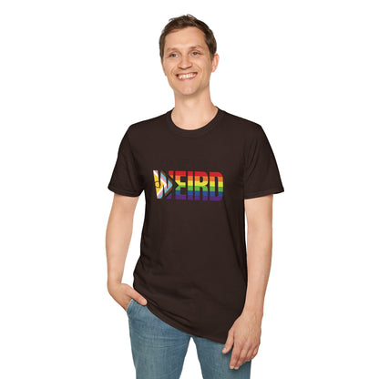 Queer As In Weird Unisex Softstyle T-Shirt