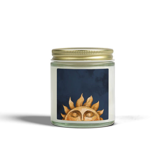 Cosmic Comforts Scented Candles, Coconut Apricot Wax (4oz, 9oz)