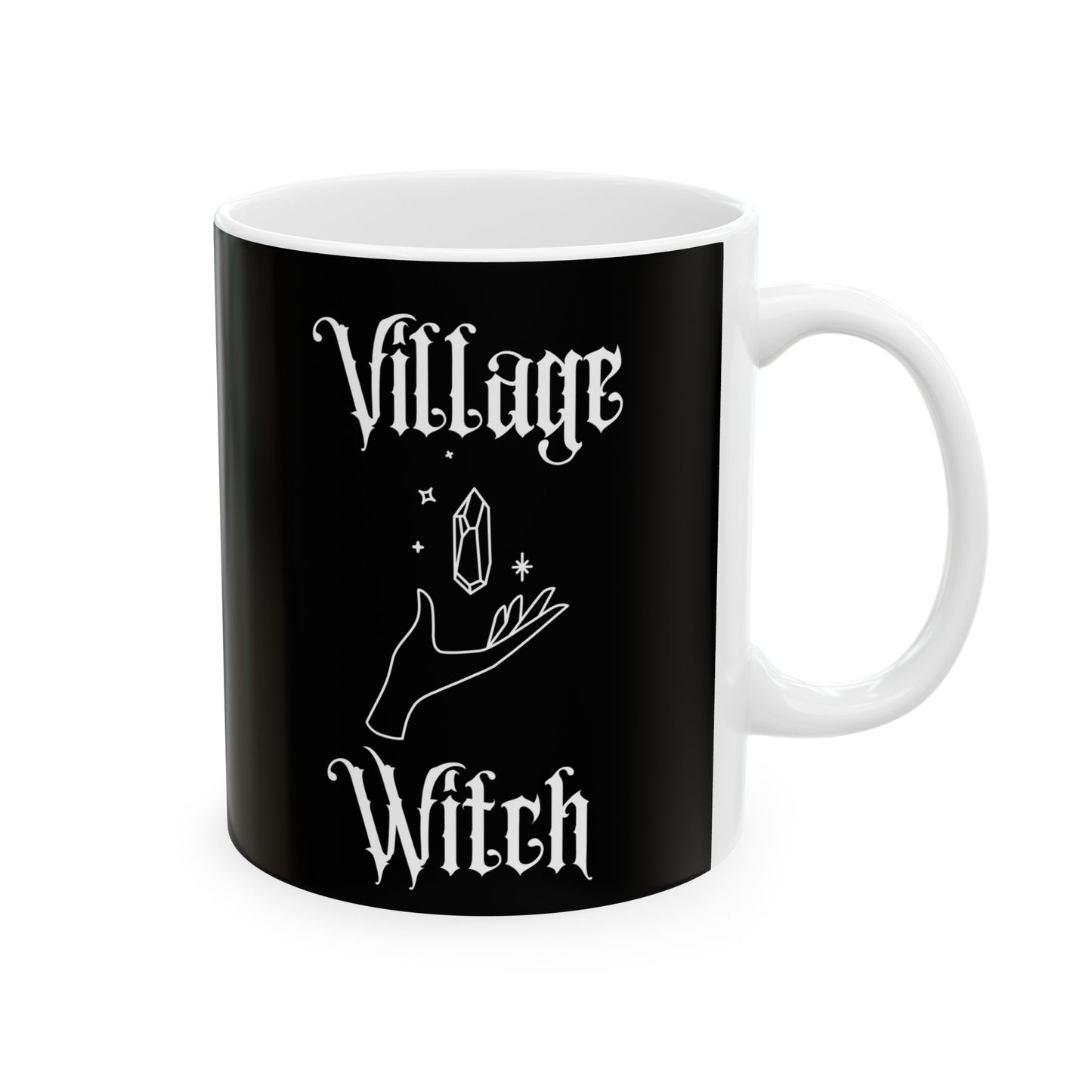 Village Witch Ceramic Mug, (11oz, 15oz)