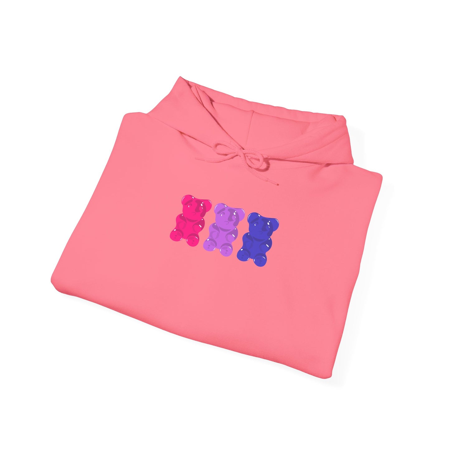 Bisexual Pride Gummy Bears Unisex Heavy Blend™ Hooded Sweatshirt