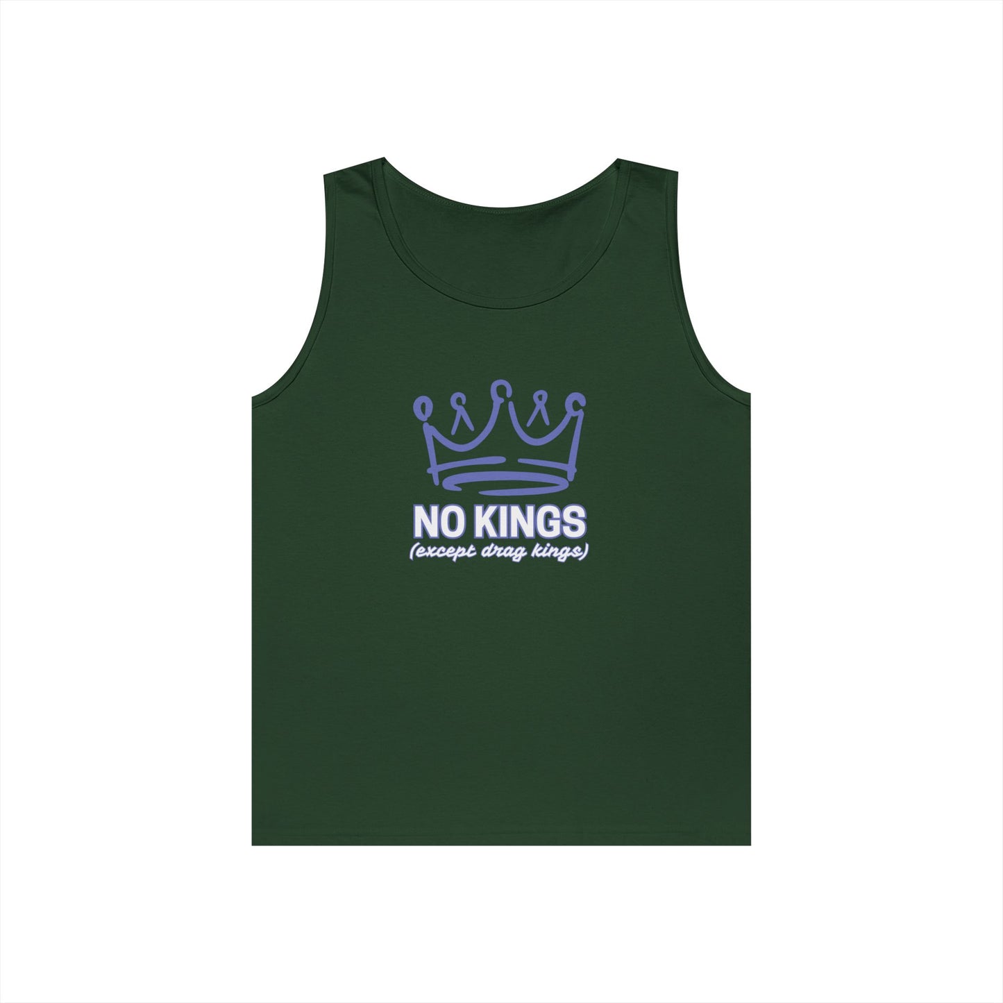 No Kings Except Drag Kings Unisex Heavy Cotton Tank Top