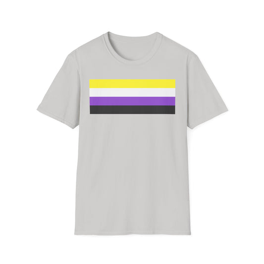 Nonbinary Pride Flag Unisex Softstyle T-Shirt