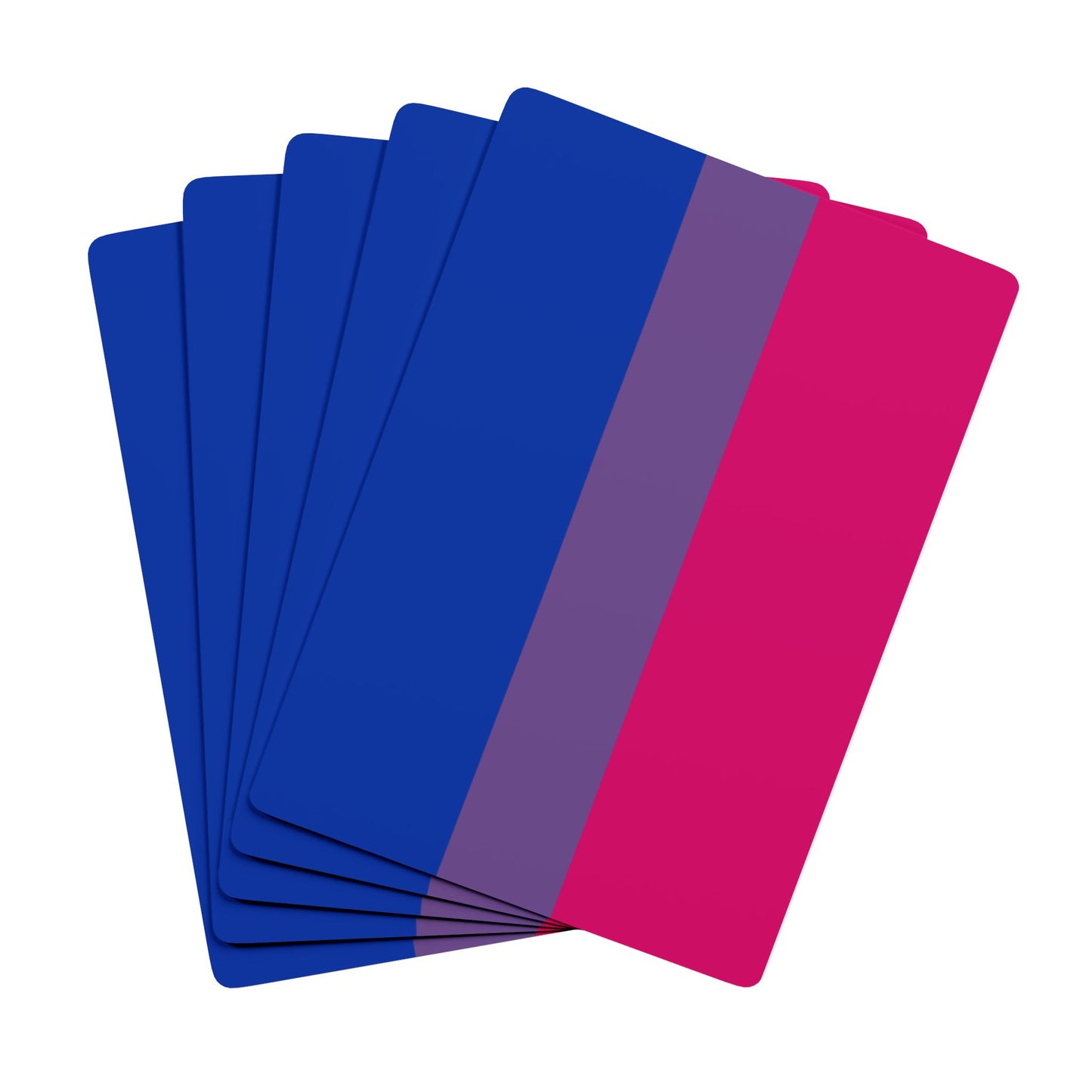 Bisexual Pride Flag Playing Cards