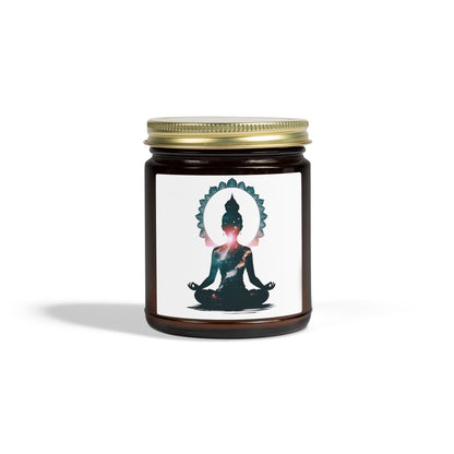 The Universe Within Scented Candles, Coconut Apricot Wax (4oz, 9oz)