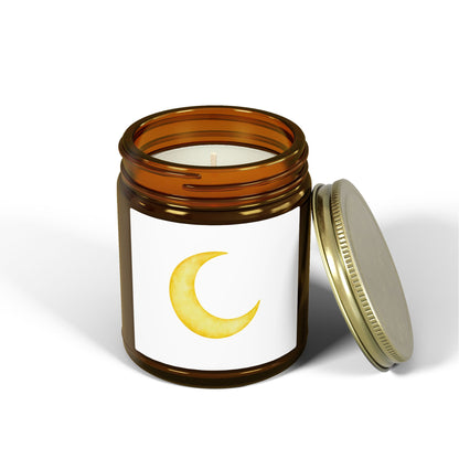 Cosmic Comforts Scented Candles, Coconut Apricot Wax (4oz, 9oz)