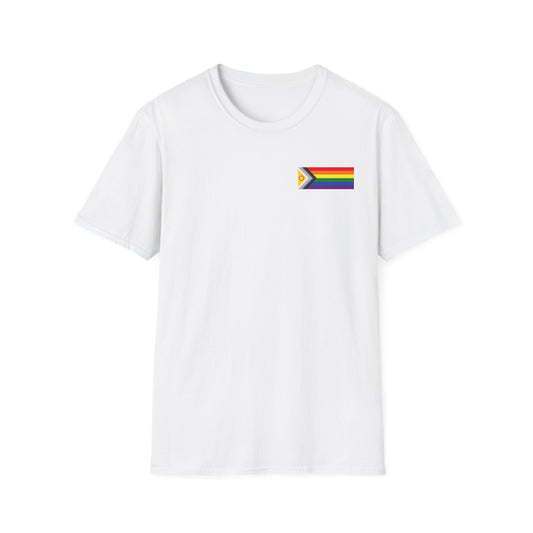 Community Leader Inclusive Pride Flag Unisex Softstyle T-Shirt