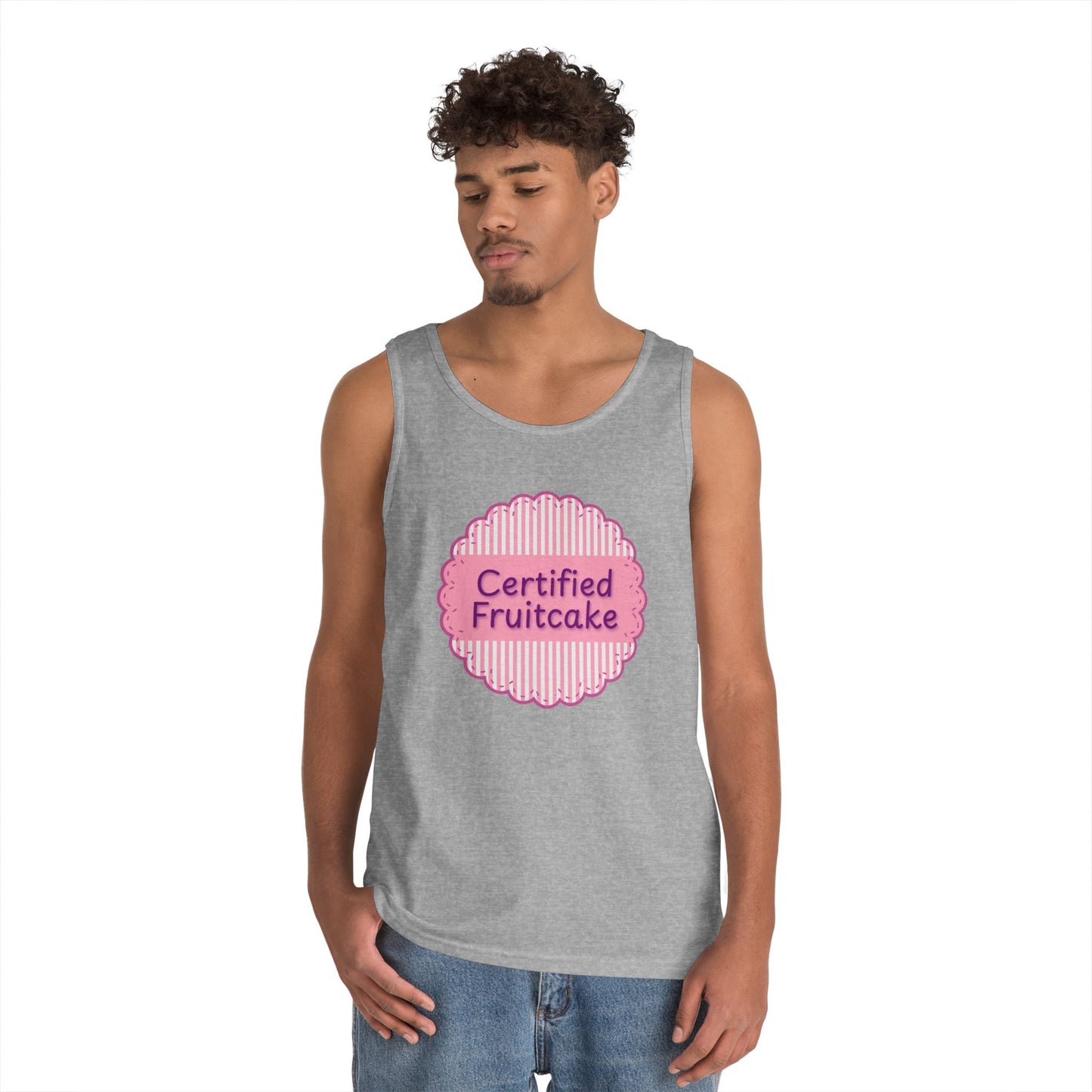 Certified Fruitcake Unisex Heavy Cotton Tank Top