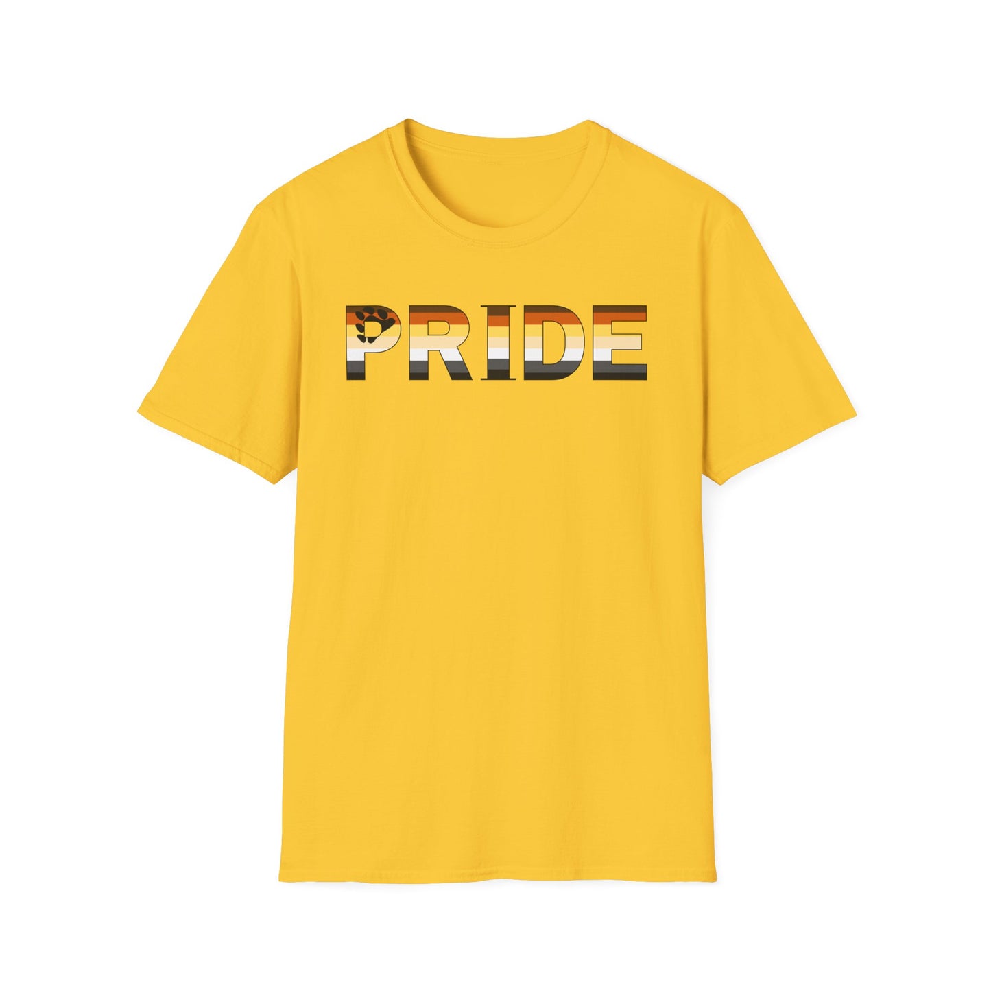 Bear PRIDE Unisex Softstyle T-Shirt