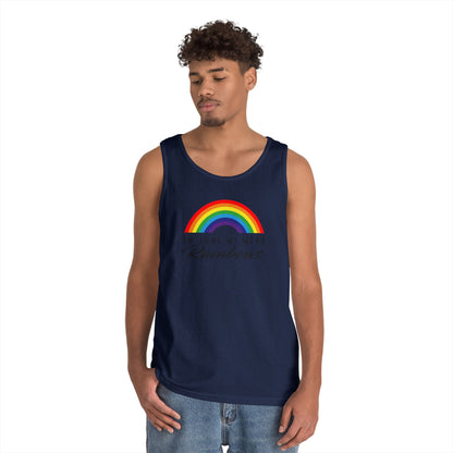 In June We Wear Rainbows Unisex Heavy Cotton Tank Top