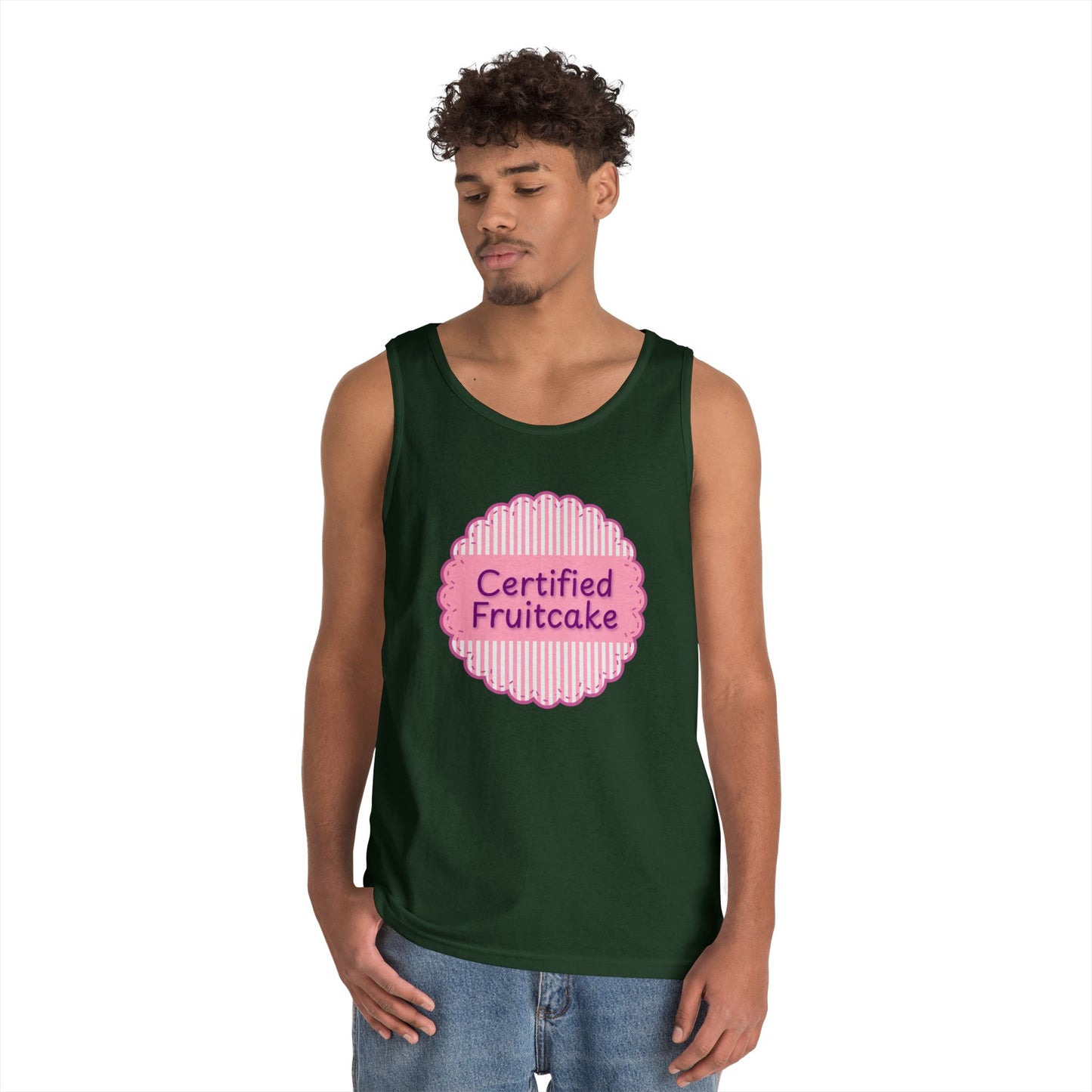 Certified Fruitcake Unisex Heavy Cotton Tank Top