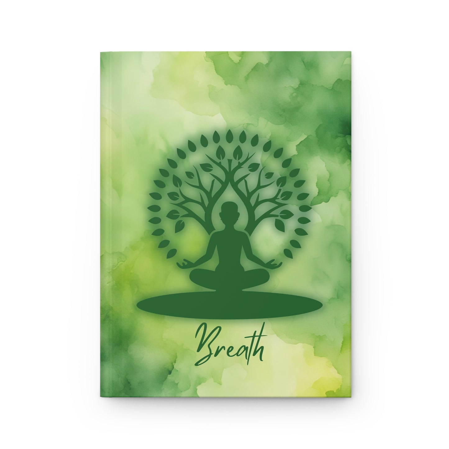 Yoga Breath Hardcover Journal Matte