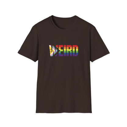 Queer As In Weird Unisex Softstyle T-Shirt