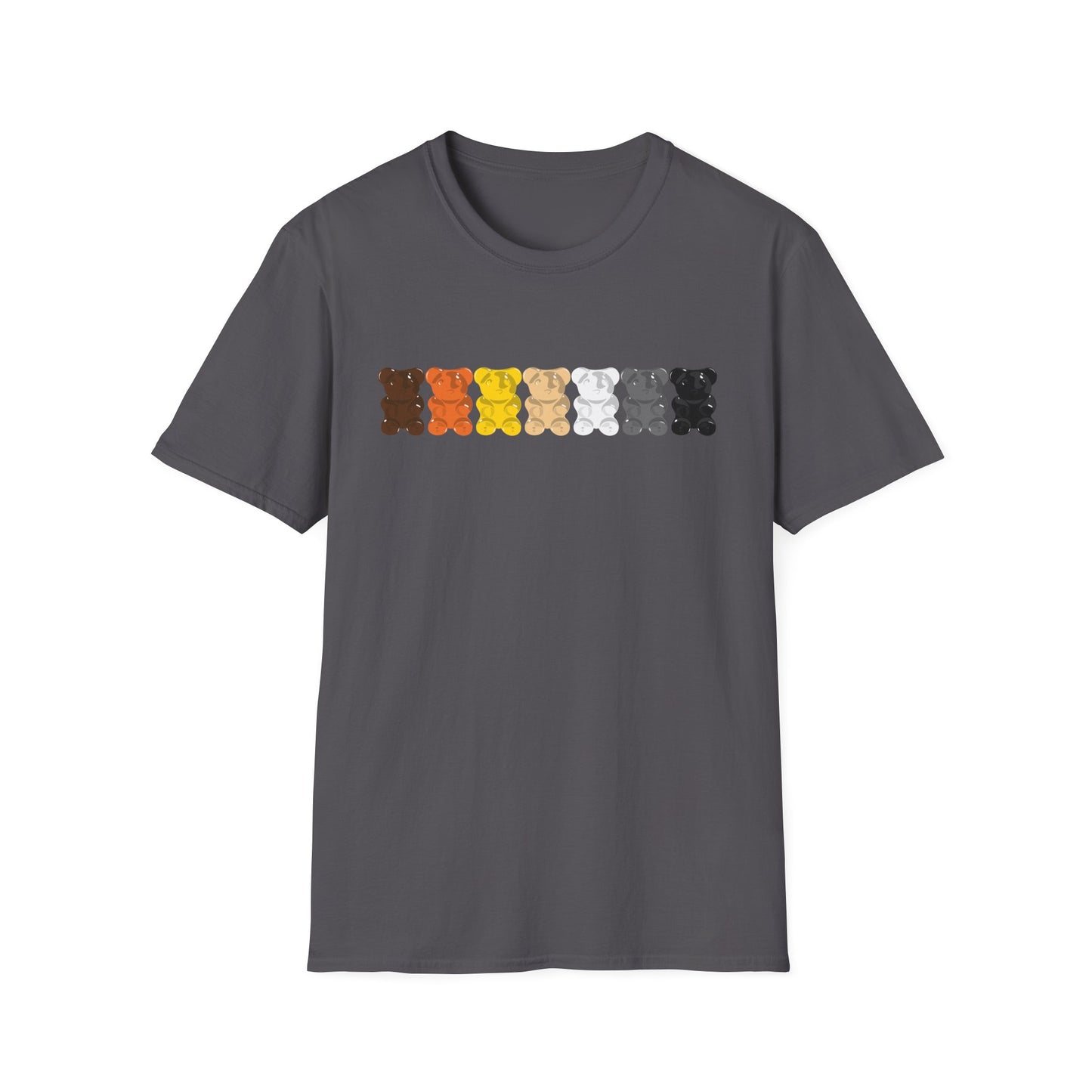 Bear Pride Gummy Bears Unisex Softstyle T-Shirt