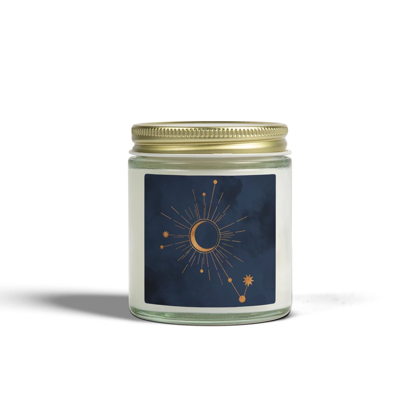 Cosmic Comforts Scented Candles, Coconut Apricot Wax (4oz, 9oz)