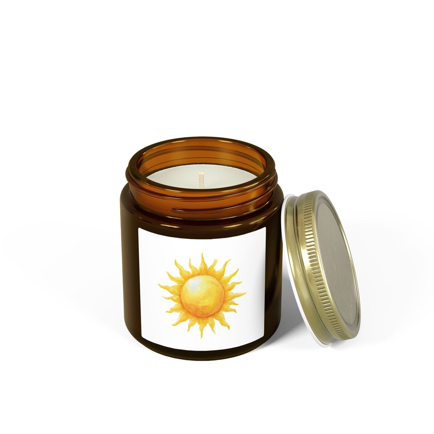 Cosmic Comforts Scented Candles, Coconut Apricot Wax (4oz, 9oz)