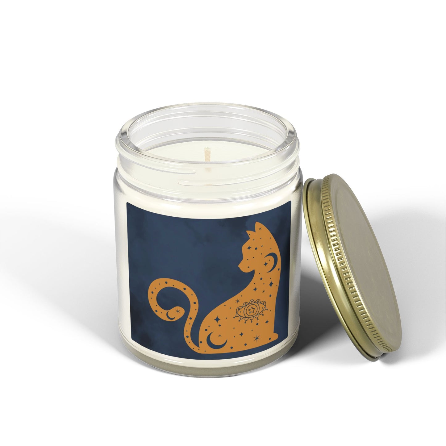 Cosmic Comforts Scented Candles, Coconut Apricot Wax (4oz, 9oz)