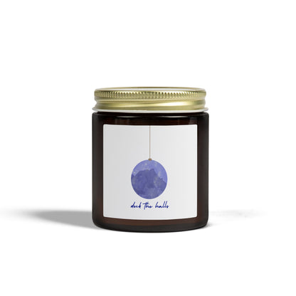 Deck the Halls Scented Candles, Coconut Apricot Wax (4oz, 9oz)