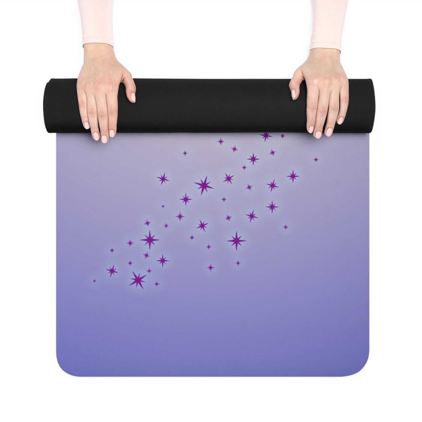 The Living Universe Rubber Yoga Mat
