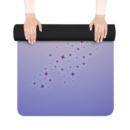 The Living Universe Rubber Yoga Mat