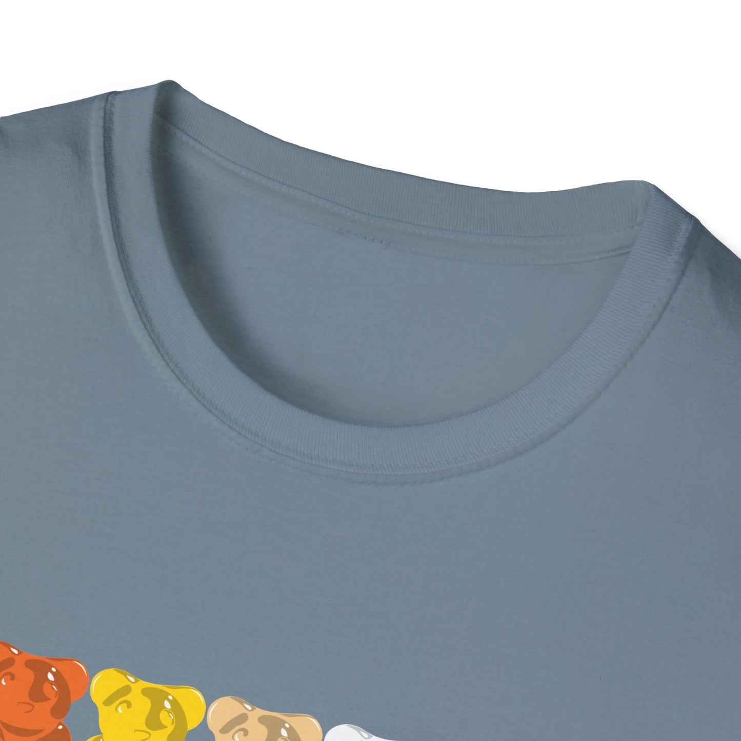 Bear Pride Gummy Bears Unisex Softstyle T-Shirt