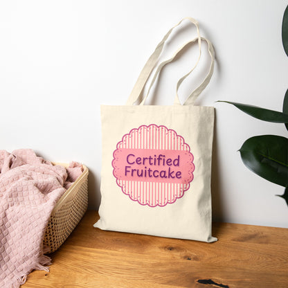 Certified Fruitcake Pride Canvas Tote