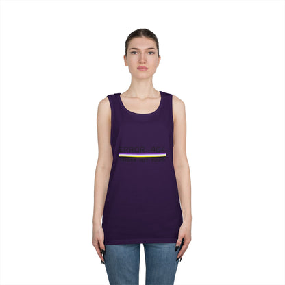 Error 404 Gender Not Found Unisex Heavy Cotton Tank Top