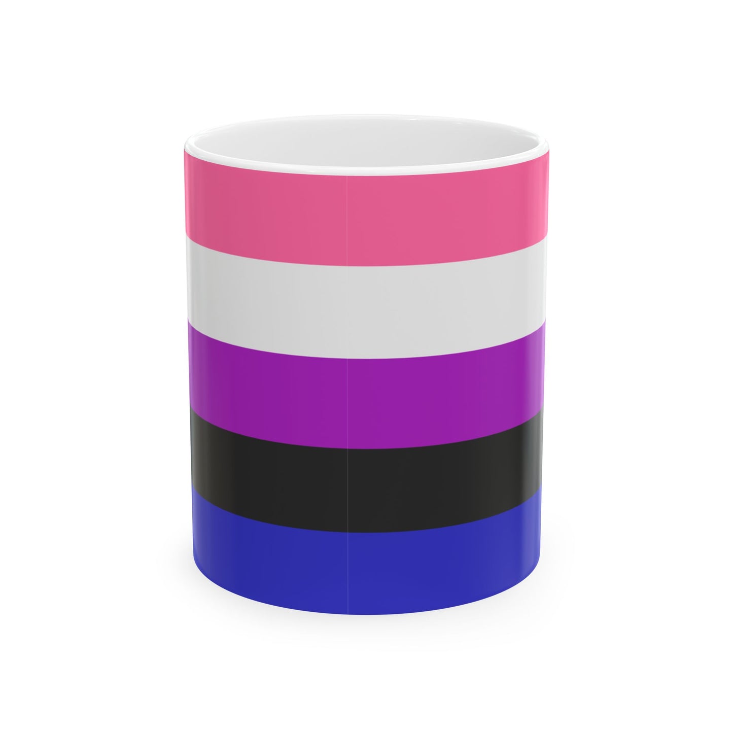 Genderfluid Pride Flag Coffee Mug (11oz/15oz)