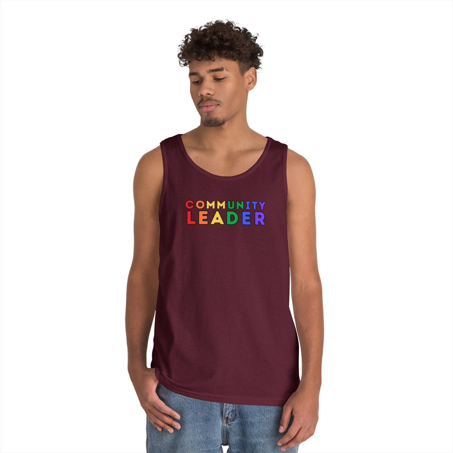 Community Leader Unisex Heavy Cotton Tank Top