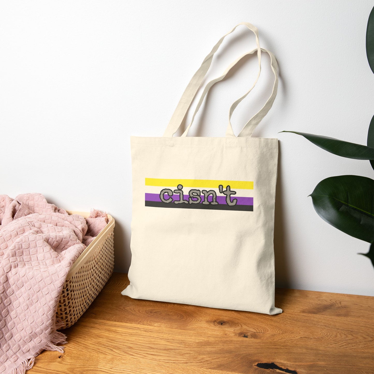 Cisn't Pride Canvas Tote