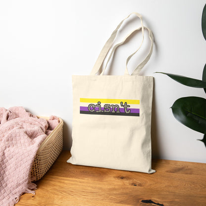Cisn't Pride Canvas Tote