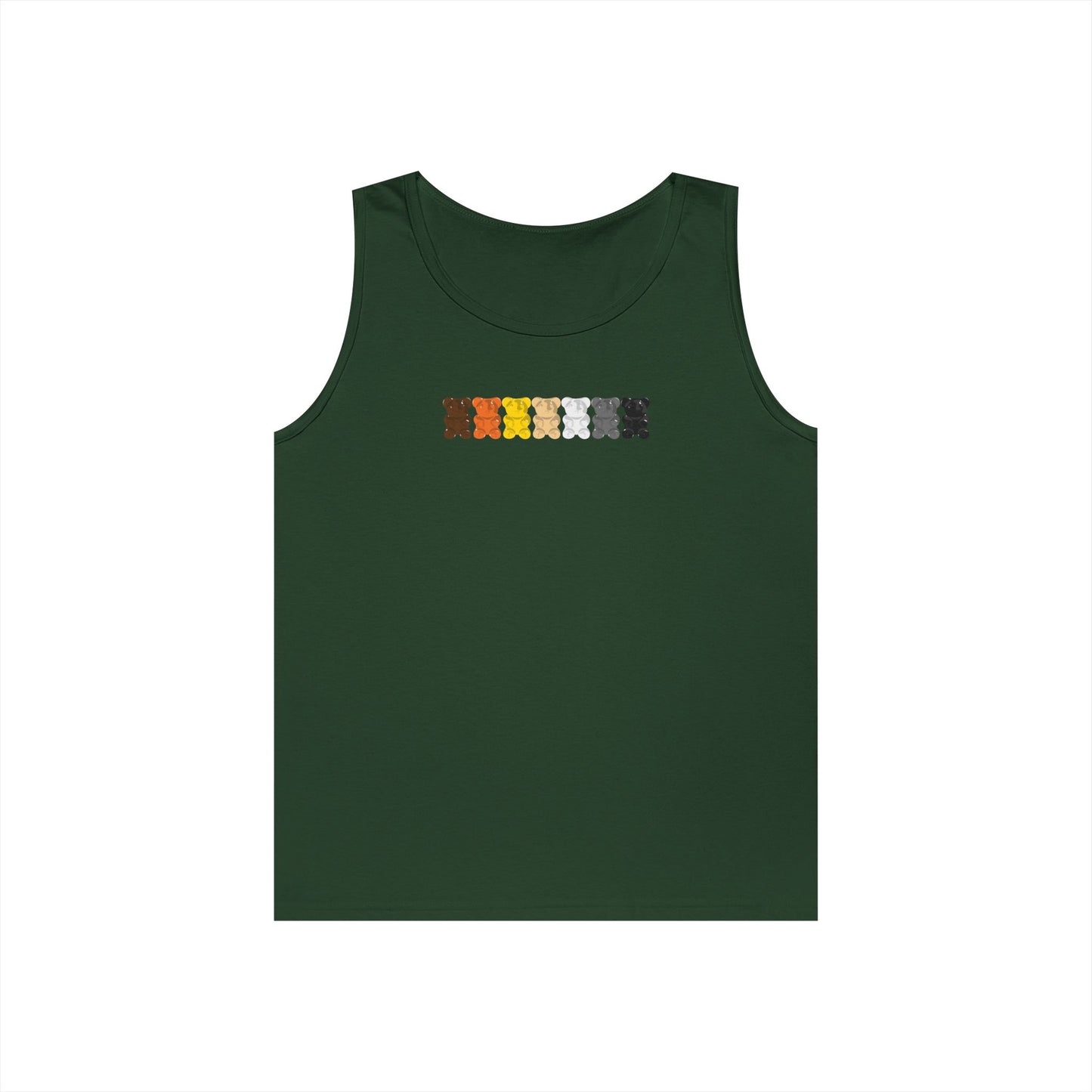 Bear Pride Gummy Bears Unisex Heavy Cotton Tank Top