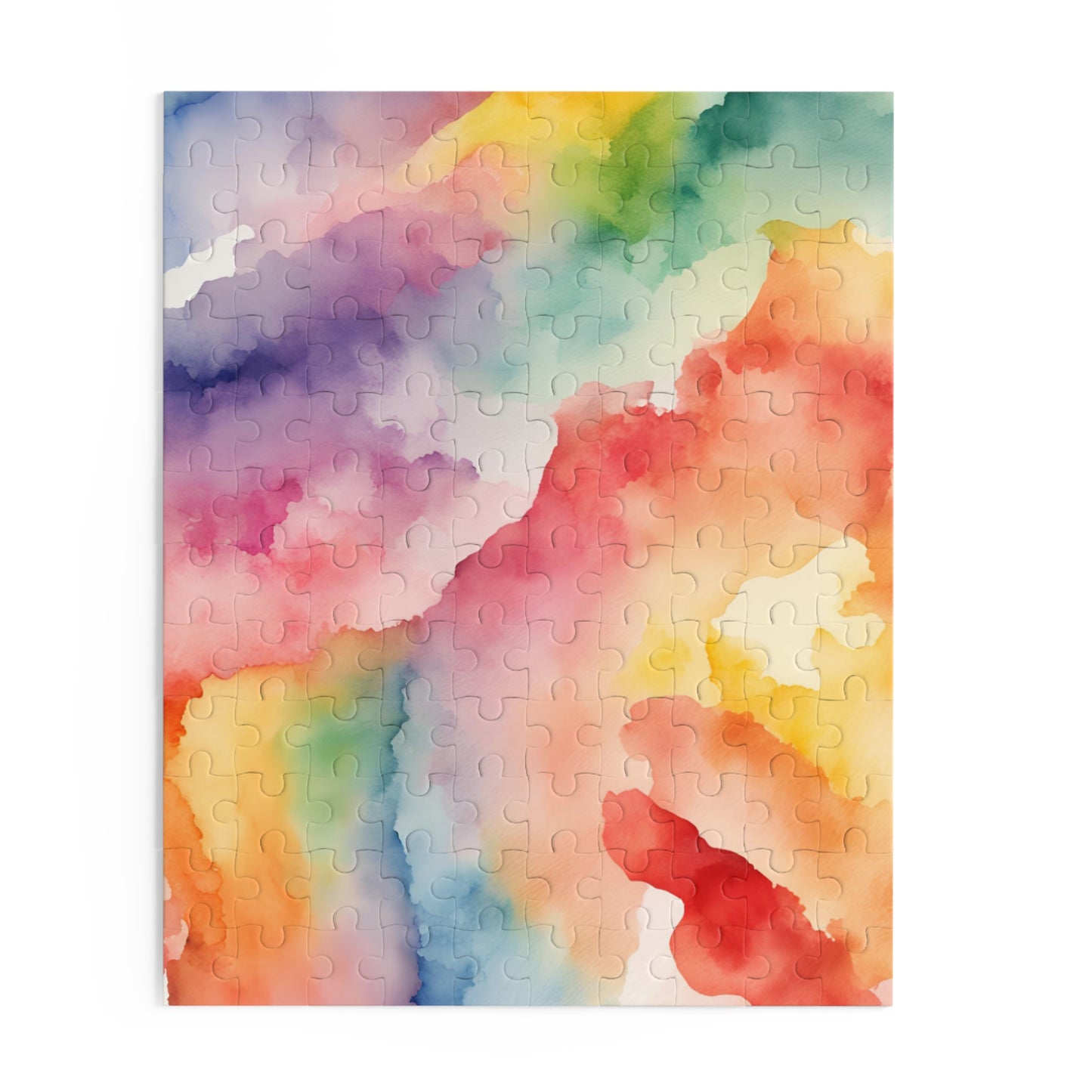 Rainbow Watercolor Puzzle (120, 252, 500-Piece)
