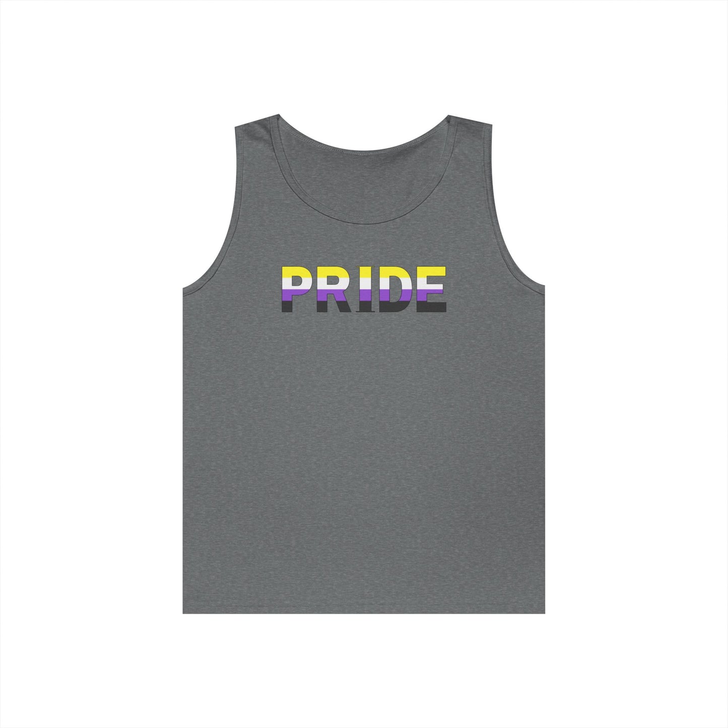 Nonbinary PRIDE Unisex Heavy Cotton Tank Top