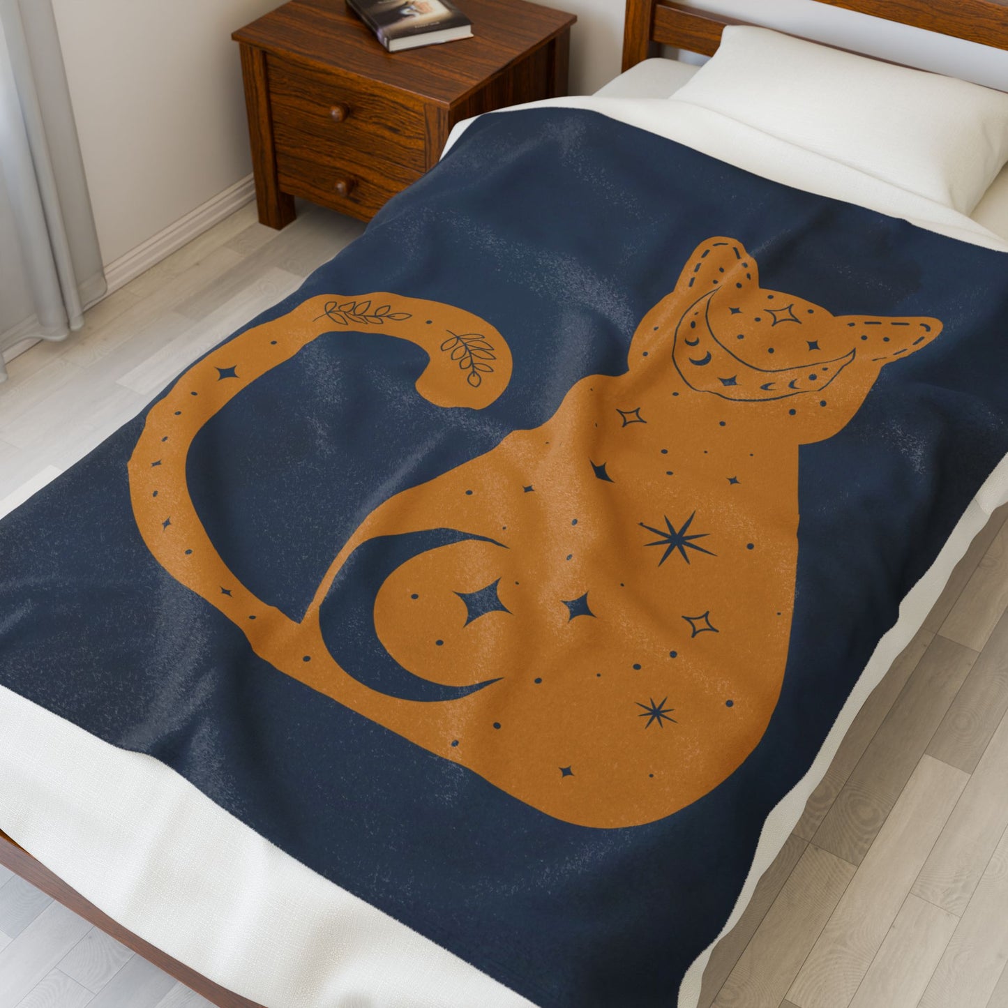 Cosmic Comforts Velveteen Plush Blanket