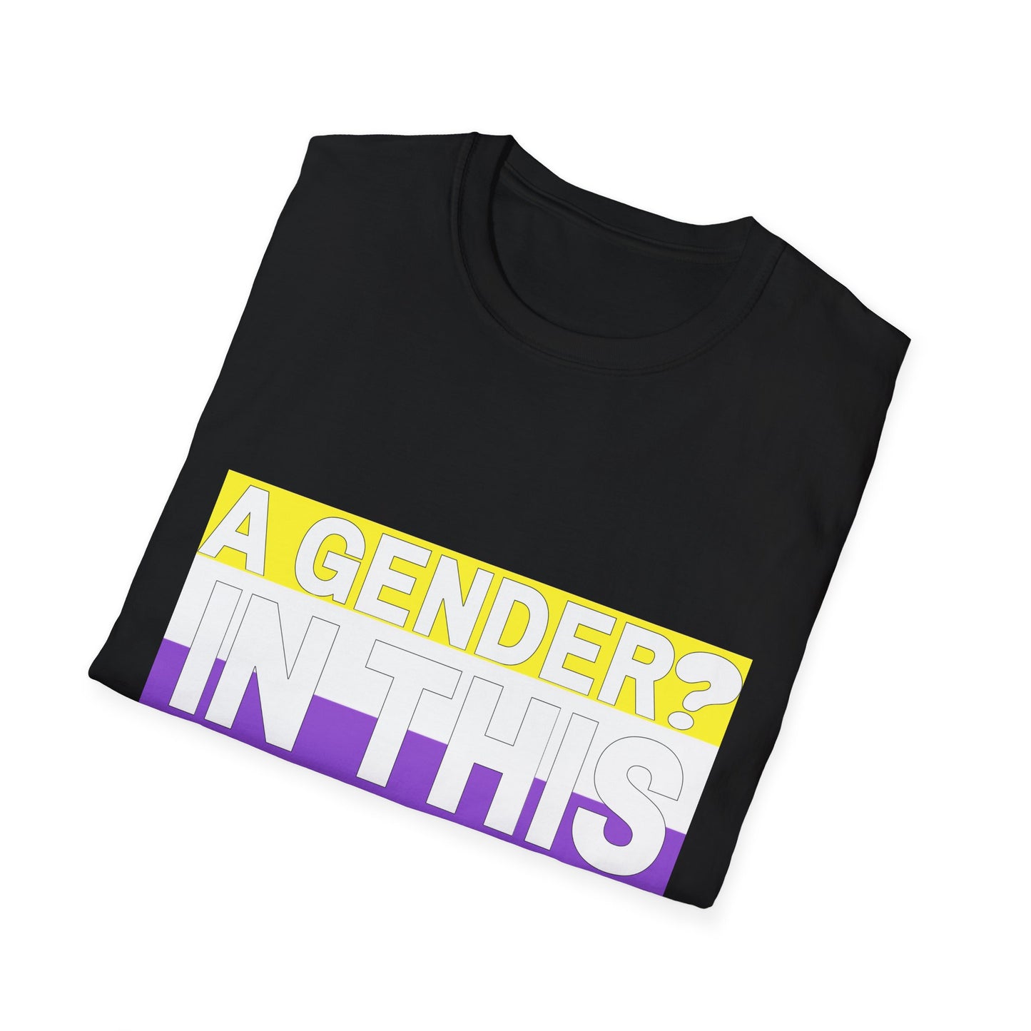 A Gender In This Economy Pride Unisex Softstyle T-Shirt