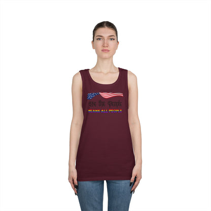 We the People Means All People Unisex Heavy Cotton Tank Top