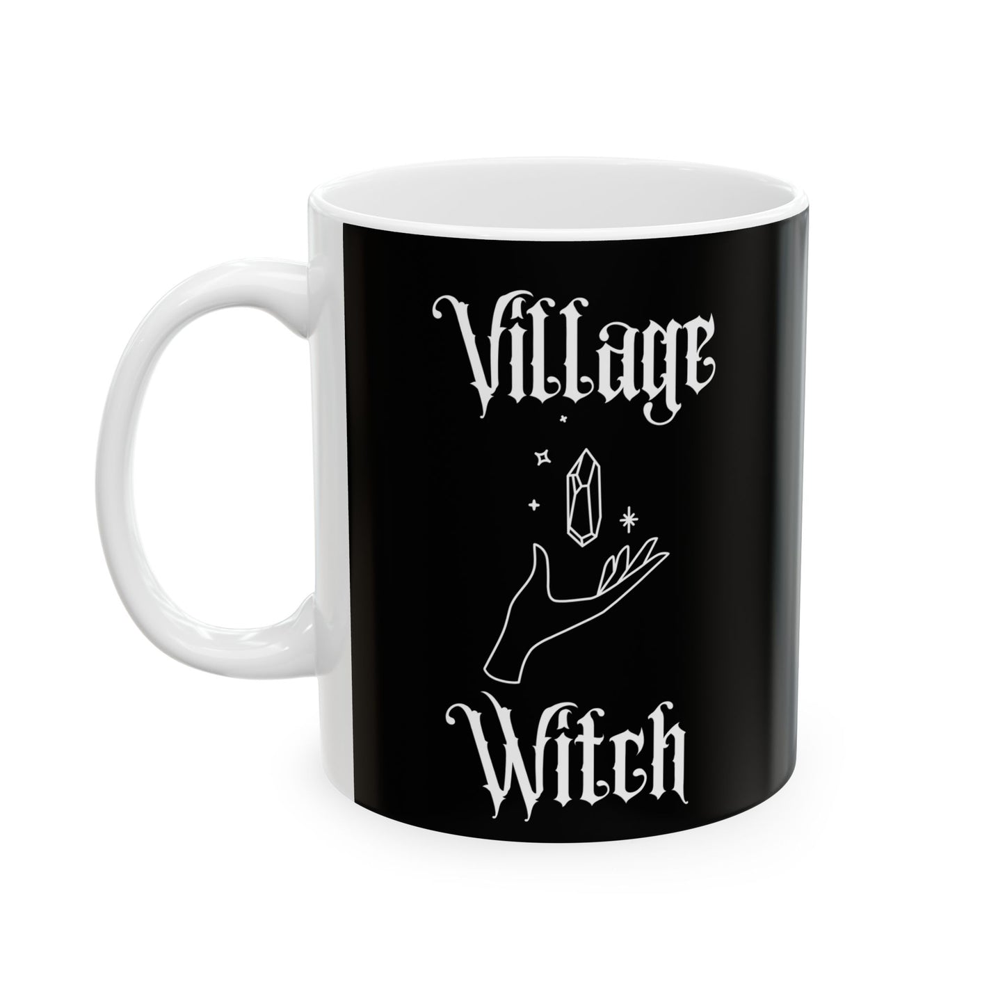 Village Witch Ceramic Mug, (11oz, 15oz)