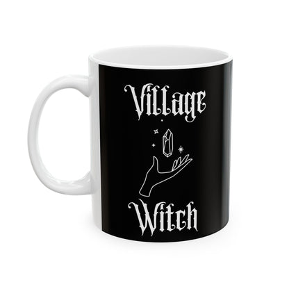 Village Witch Ceramic Mug, (11oz, 15oz)