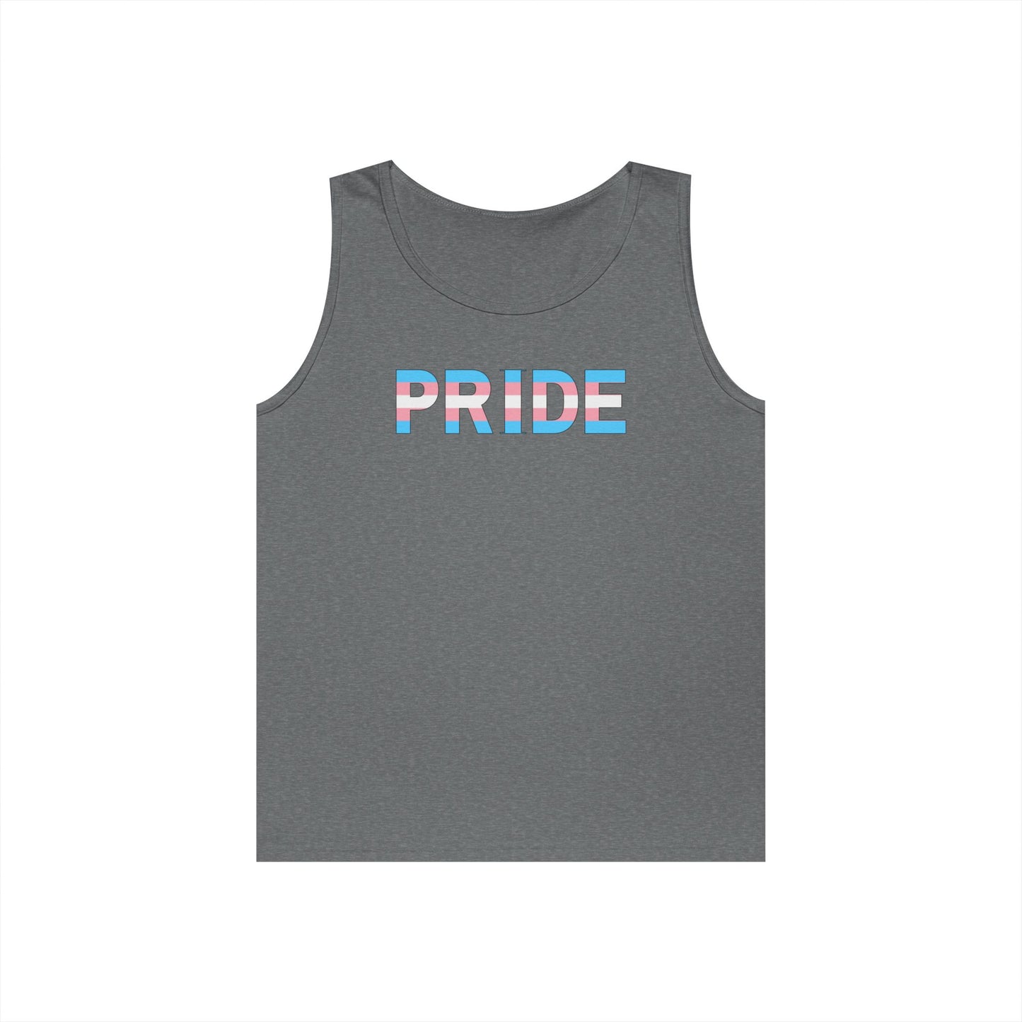 Trans PRIDE Unisex Heavy Cotton Tank Top