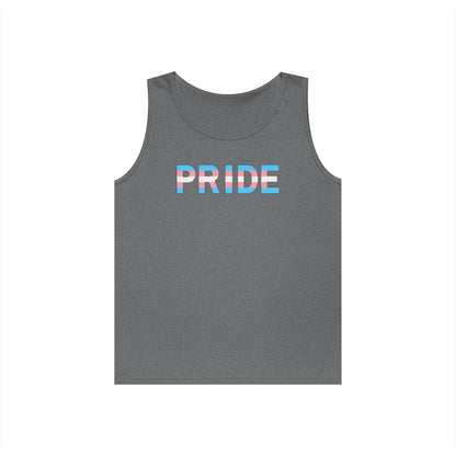 Trans PRIDE Unisex Heavy Cotton Tank Top