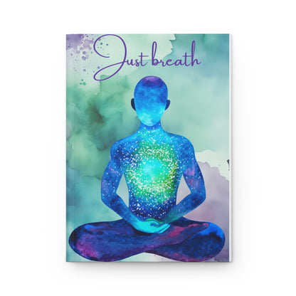 Just Breath Hardcover Journal Matte