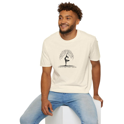 I Bend So That I Don't Break Unisex Softstyle T-Shirt