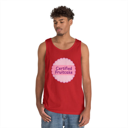 Certified Fruitcake Unisex Heavy Cotton Tank Top