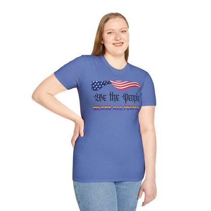 We the People Means All People Unisex Softstyle T-Shirt