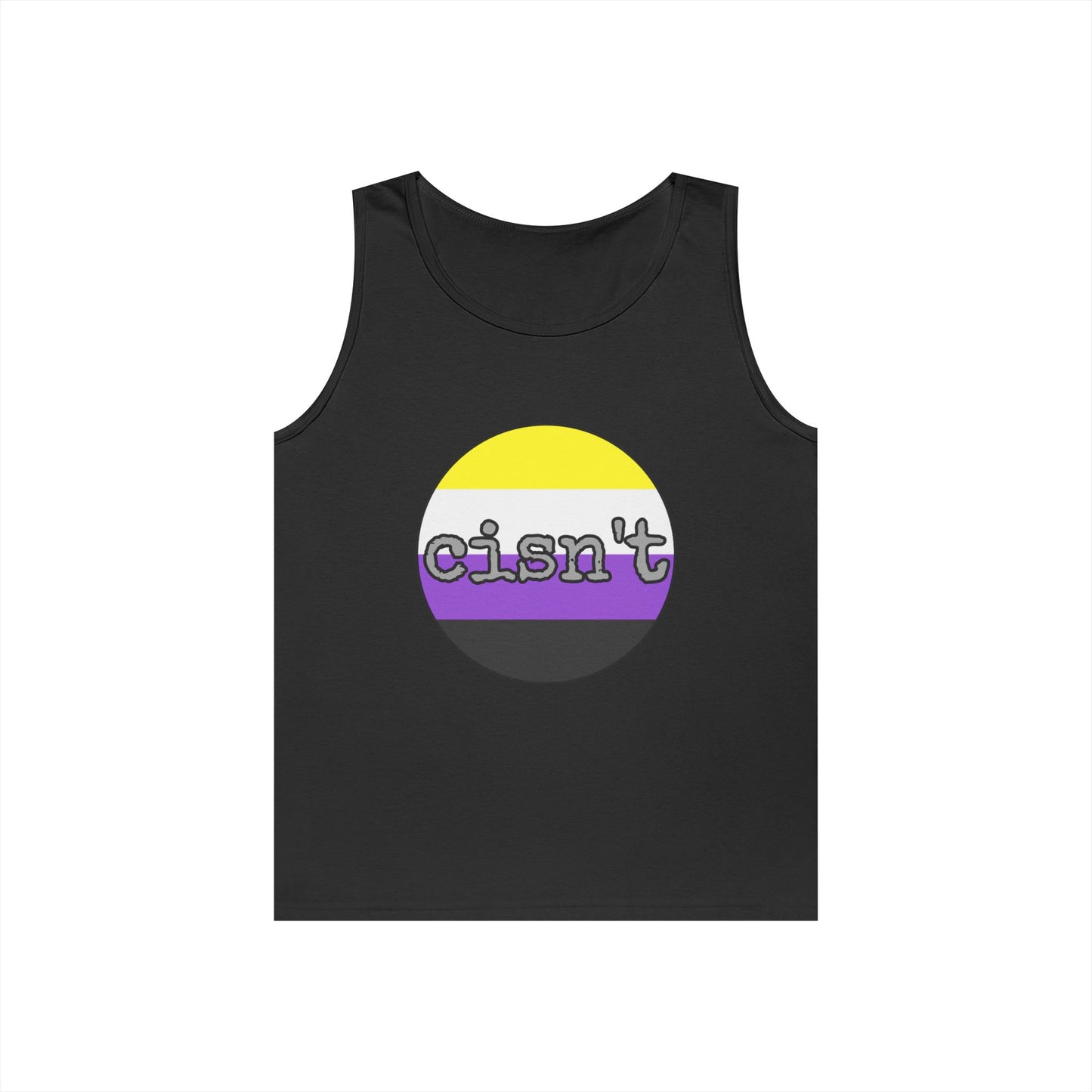Cisn't Unisex Heavy Cotton Tank Top