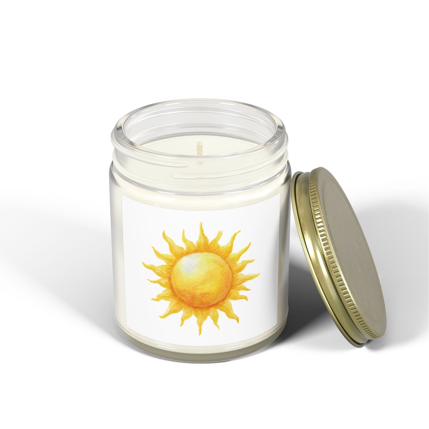 Cosmic Comforts Scented Candles, Coconut Apricot Wax (4oz, 9oz)