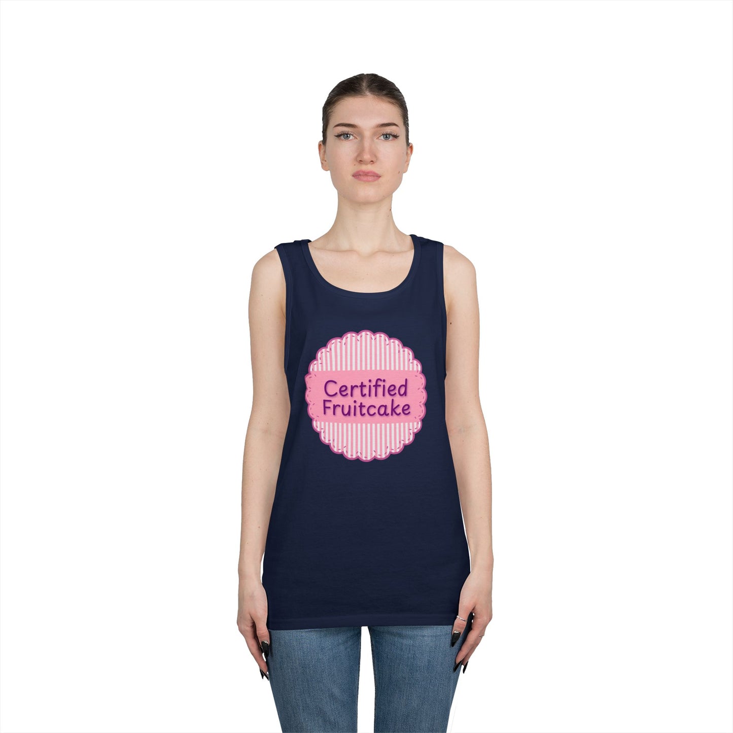 Certified Fruitcake Unisex Heavy Cotton Tank Top
