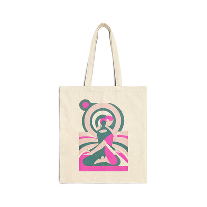 Yoga of the Self Cotton Canvas Tote Bag